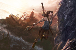 Lara Croft Art96945558 300x200 - Lara Croft Art - Protagonist, Lara, Croft